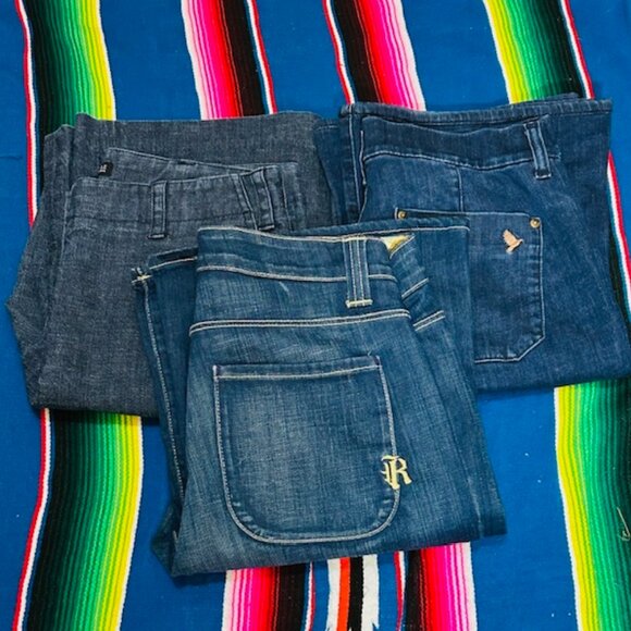 3 Pairs of  Jeans Bundle:  MiH,  Rich & Skinny, and Kenneth Cole Sz 6/28 - Picture 1 of 16